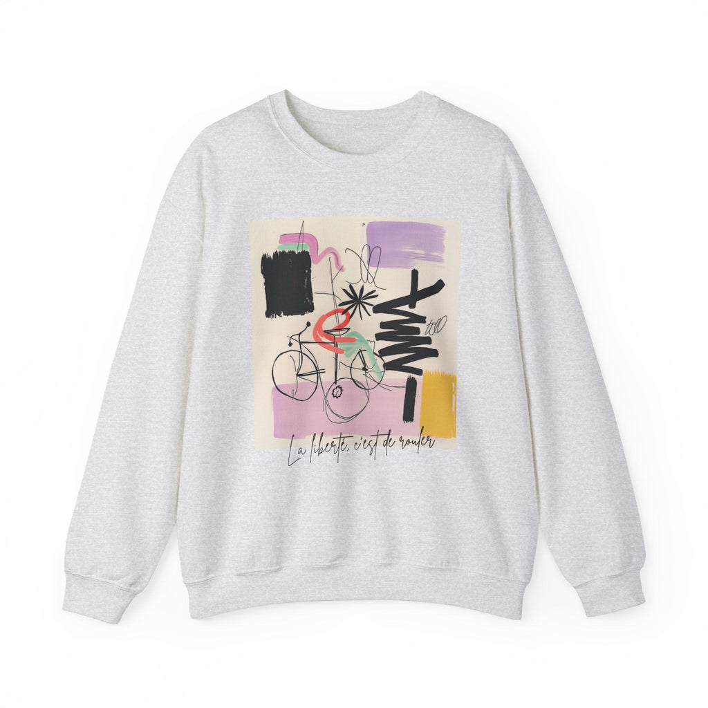 Chandail Crewneck Coton - LA LIBERTÉ, C'EST DE ROULER