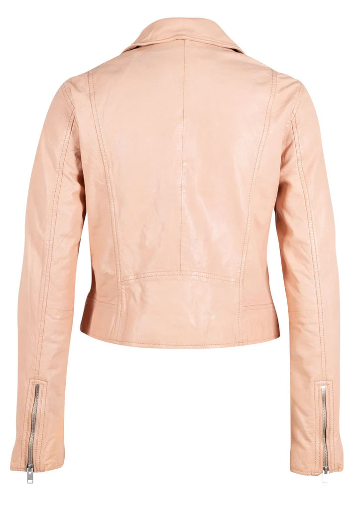 MANTEAU CUIR HOMME - JULENE - Peach