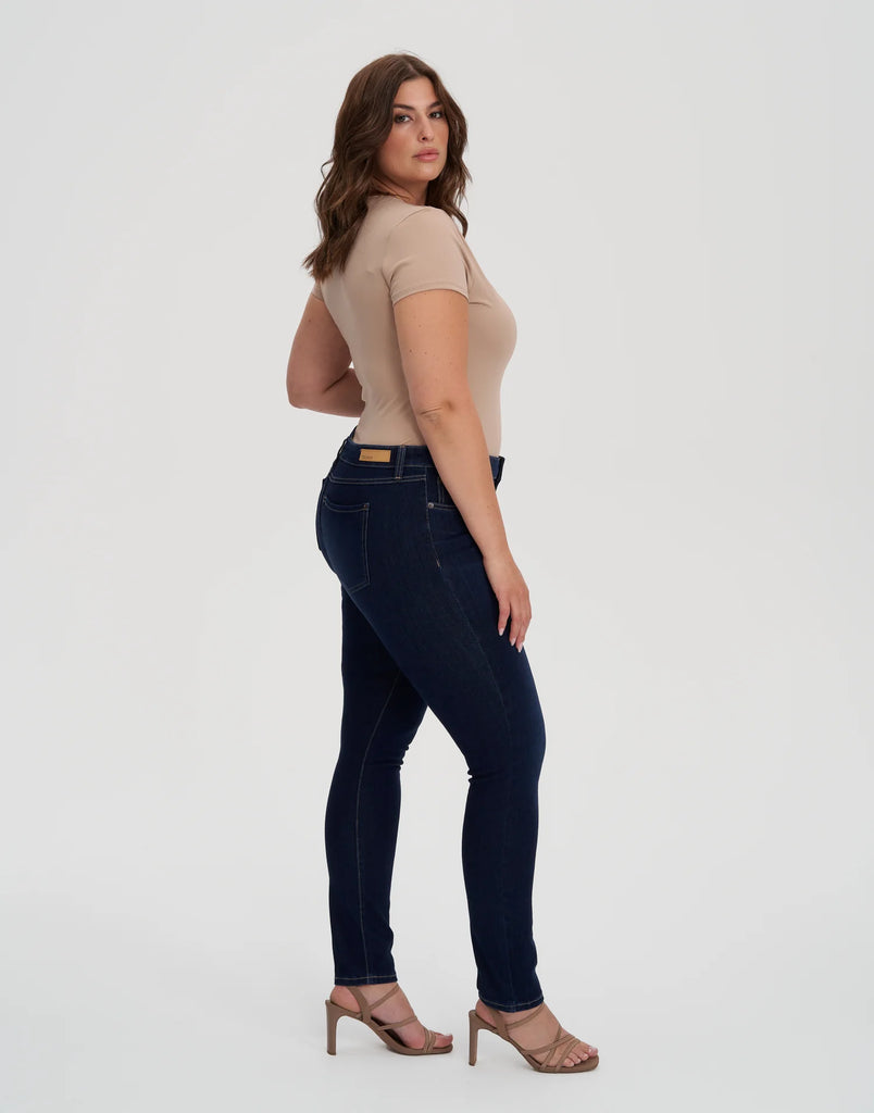 JEANS RACHEL COUPE ETROITE / DK INDIE - Yoga Jeans