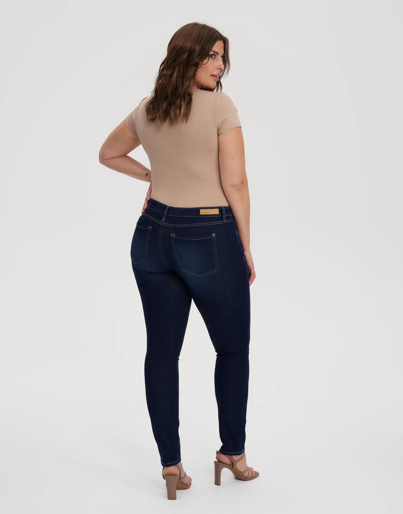 JEANS RACHEL COUPE ETROITE / DK INDIE - Yoga Jeans