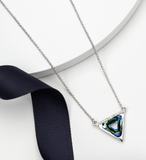 Limited Edition Triangle Pendant with Swarovski Crystals