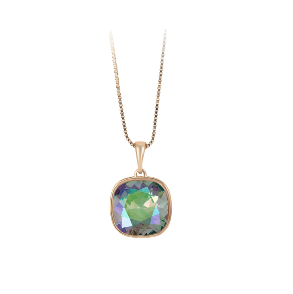 Limited Edition - Paradise Shine Cushion-Cut Pendant Necklace