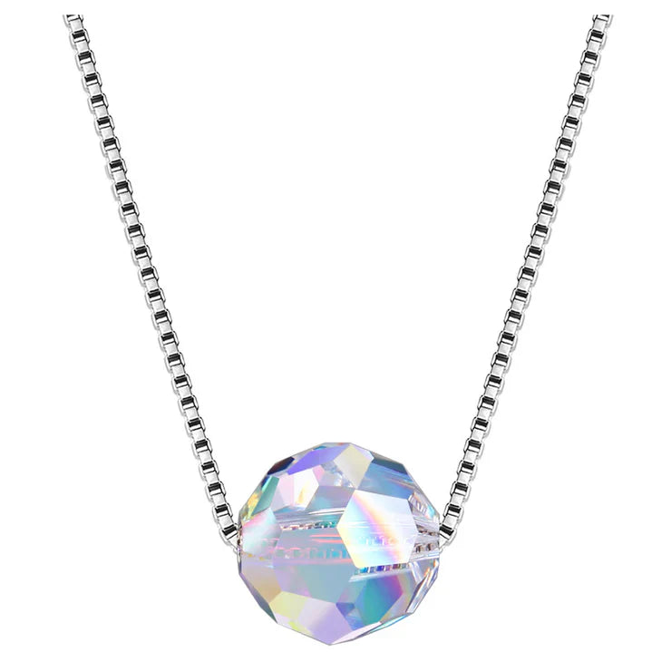 Aurora Borealis Bead Pendant Necklace