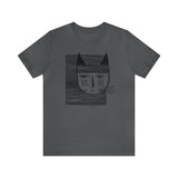 T-shirt Coton Ample - CHAT RAYURES