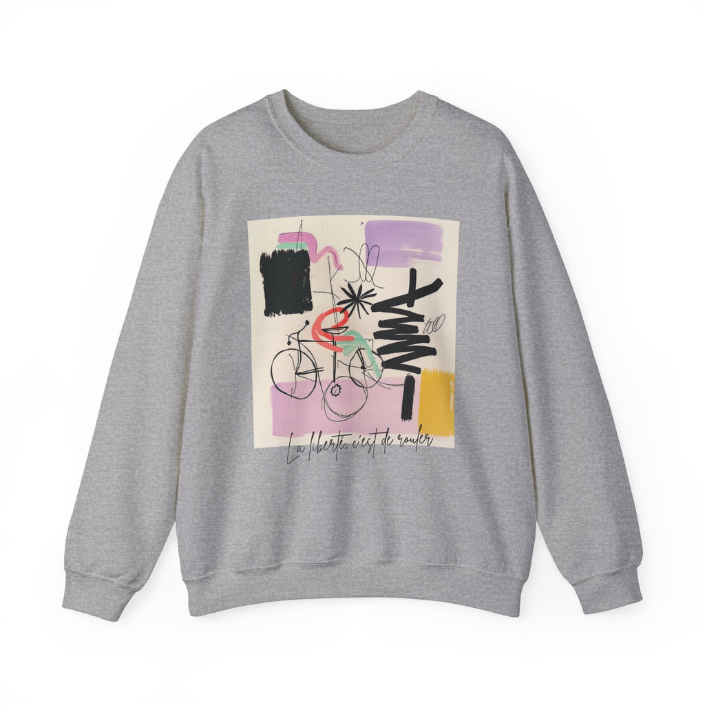 Chandail Crewneck Coton - LA LIBERTÉ, C'EST DE ROULER