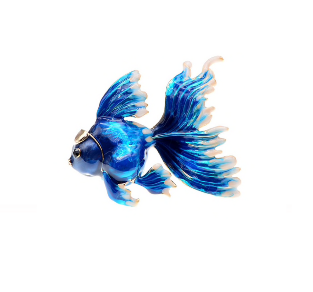 Swimming Fish Brooch