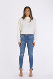 ARETHA RIPPED HIGHY WAIST par Joe Jeans