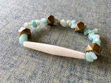 Bracelet d'amazonites par lalouve