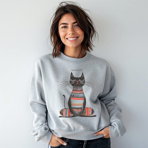 Chandail Crewneck Coton - NAMASTE COULEUR